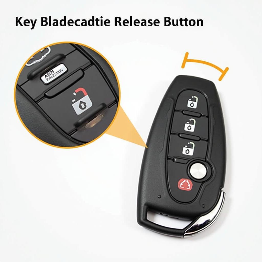 Mazda Switchblade Key Fob Release Button Location