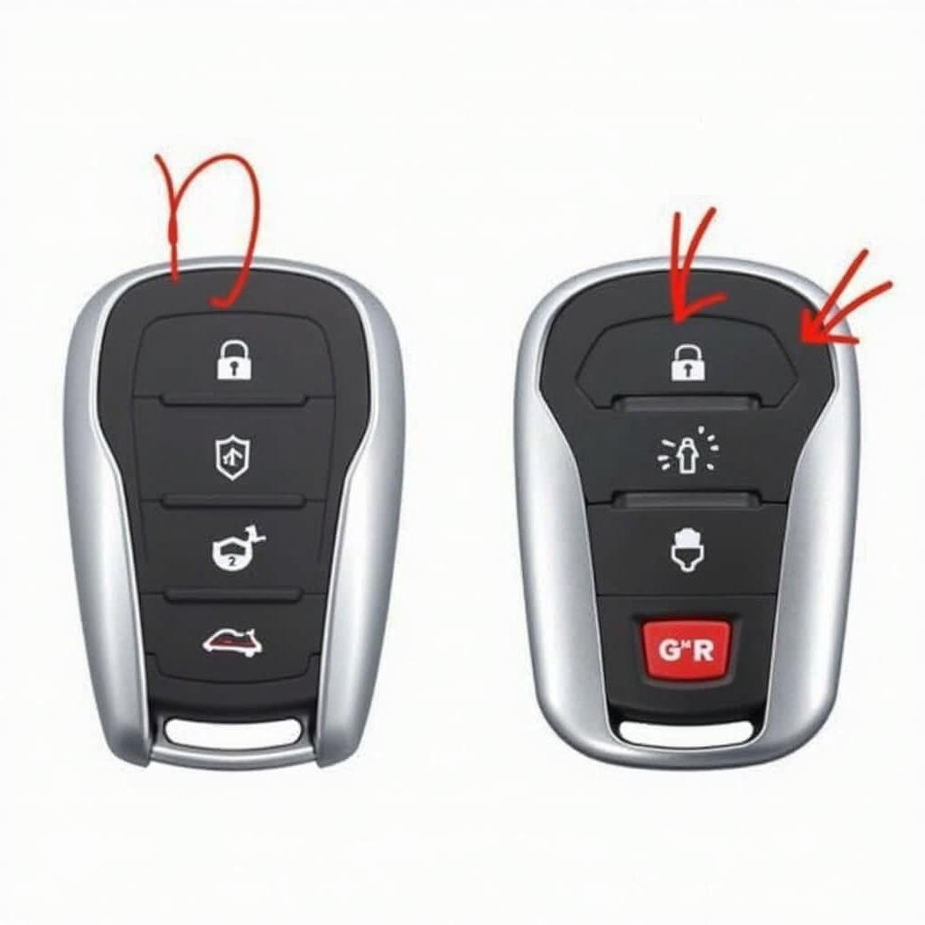 Mercedes 2020 Key Fob Remote Start Button Location