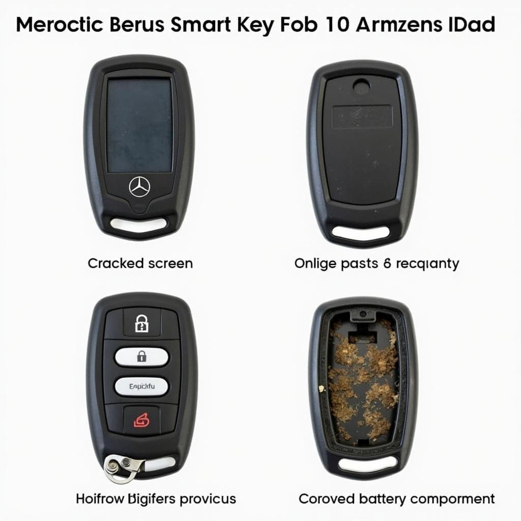 Common Issues with Mercedes Benz Smart LCD Key Fob