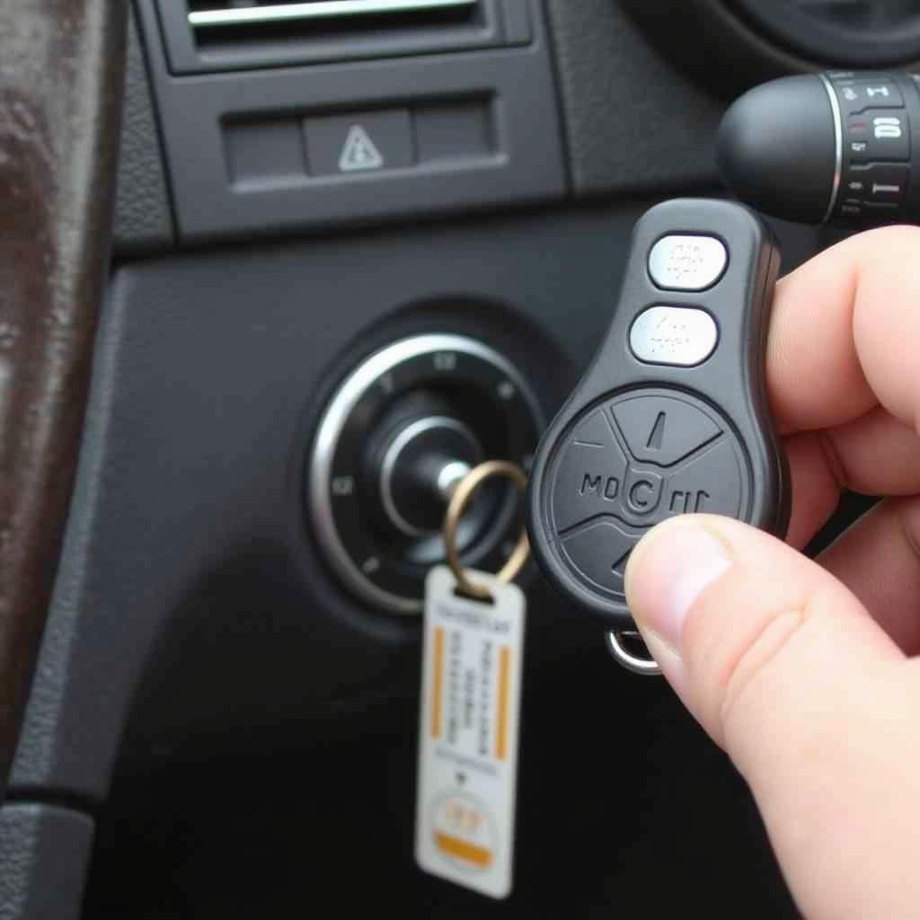 Mercedes C240 key fob resynchronization process