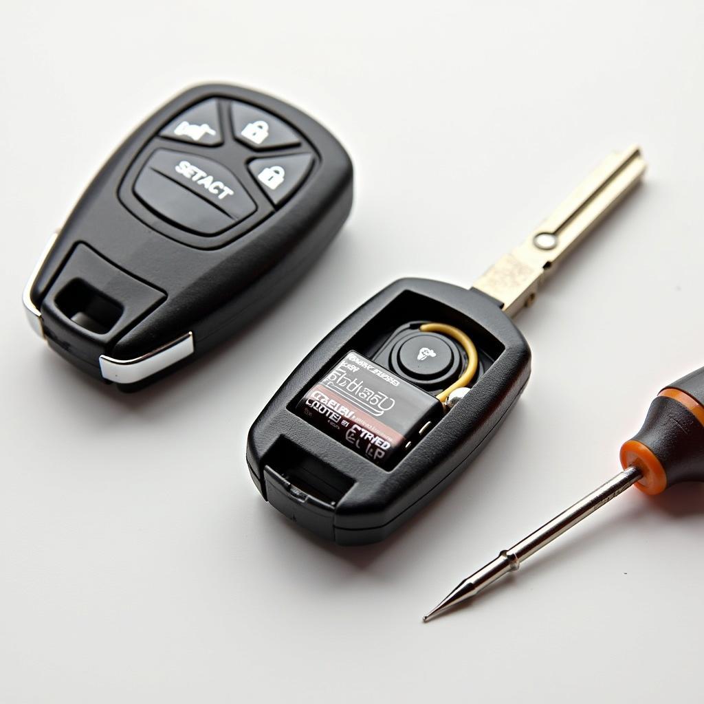 Replacing the Battery in a 2006 Mercedes Key Fob