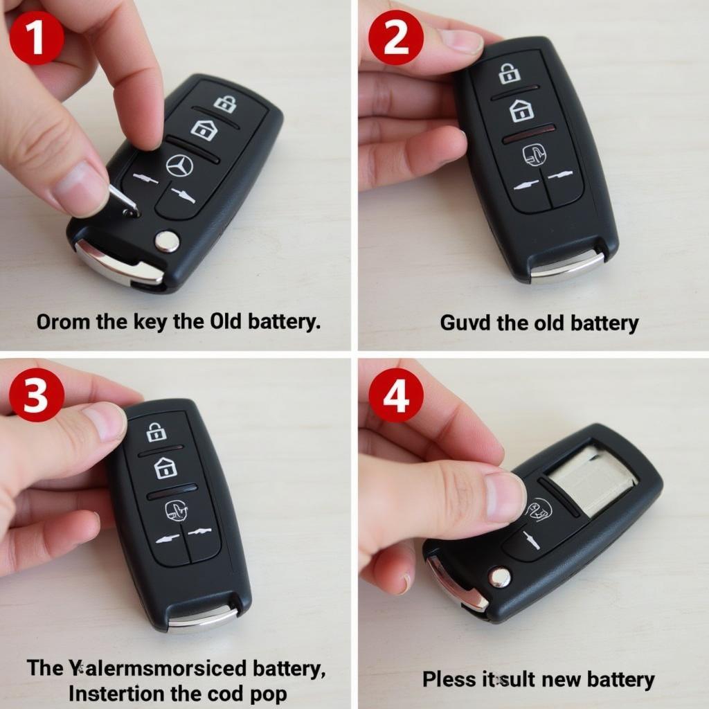 Mercedes Key Fob Battery Replacement