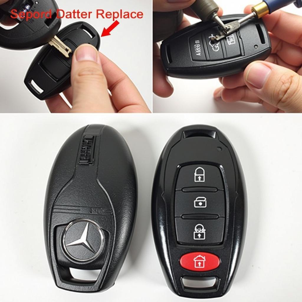 Replacing the Battery in a Mercedes Key Fob