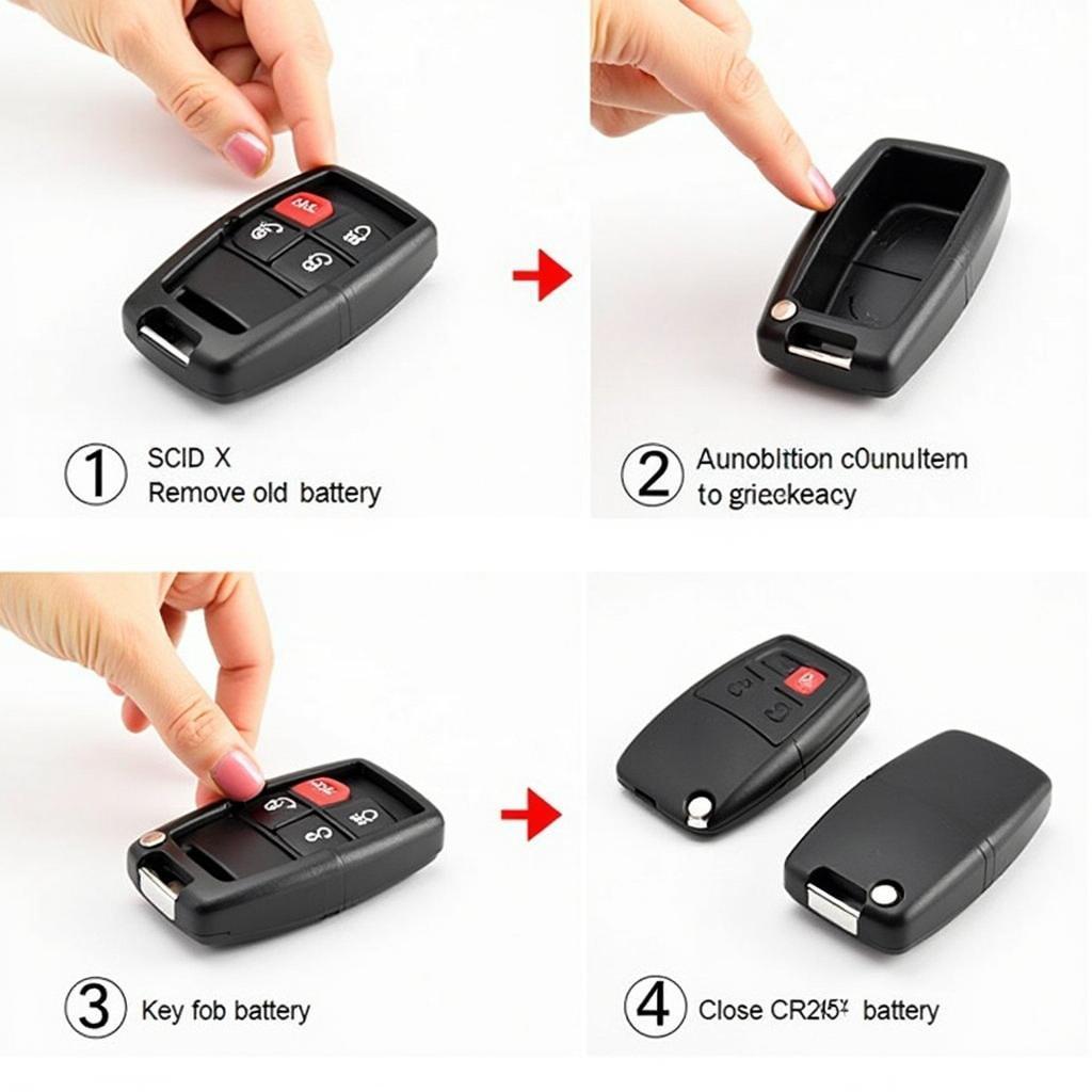 Mercedes Key Fob Battery Replacement