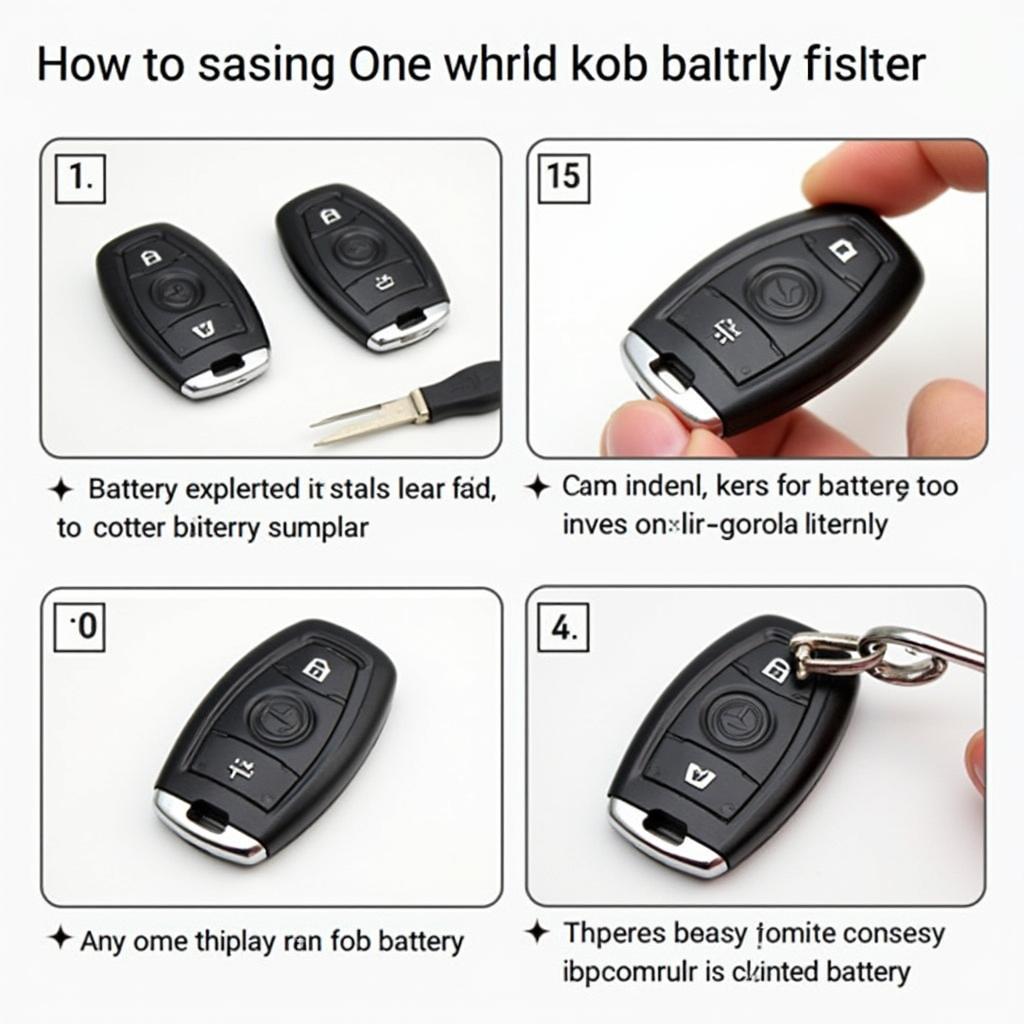 Replacing a Mercedes Key Fob Battery