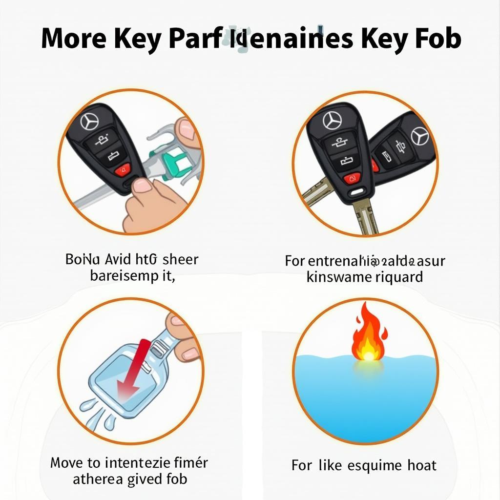 Tips for maintaining your Mercedes key fob for optimal performance and longevity.