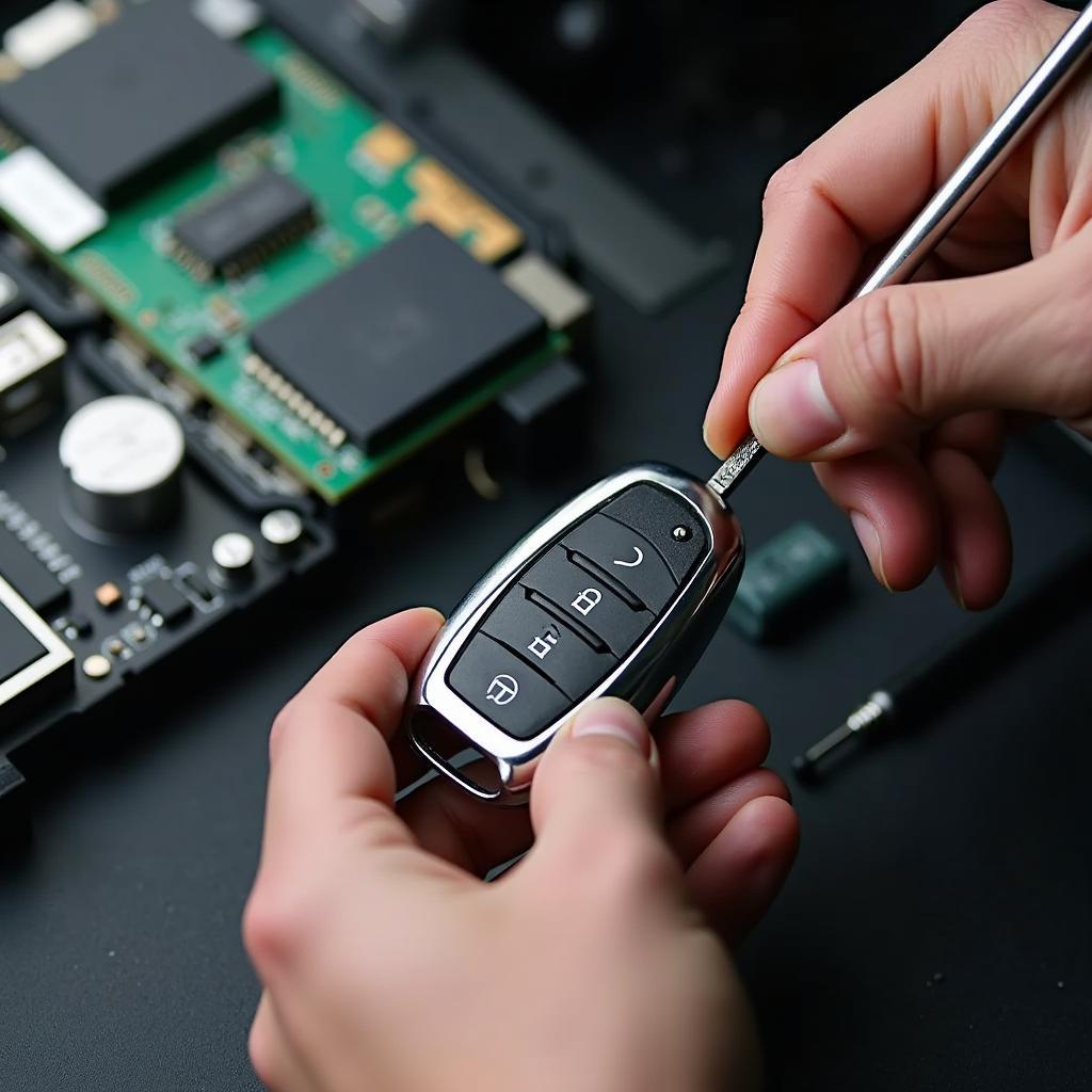 Repairing a Mercedes Key Fob