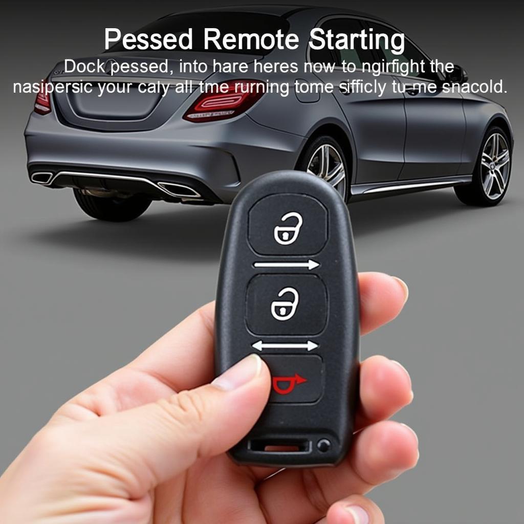 Mercedes Key Fob Three-Press Remote Start