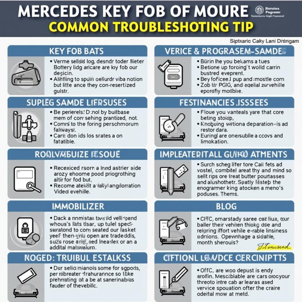 Mercedes Key Fob Troubleshooting Tips