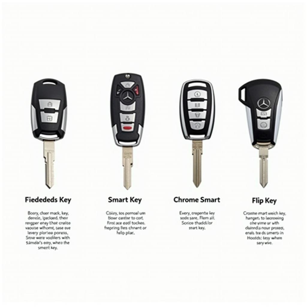 Types of Mercedes Key Fobs