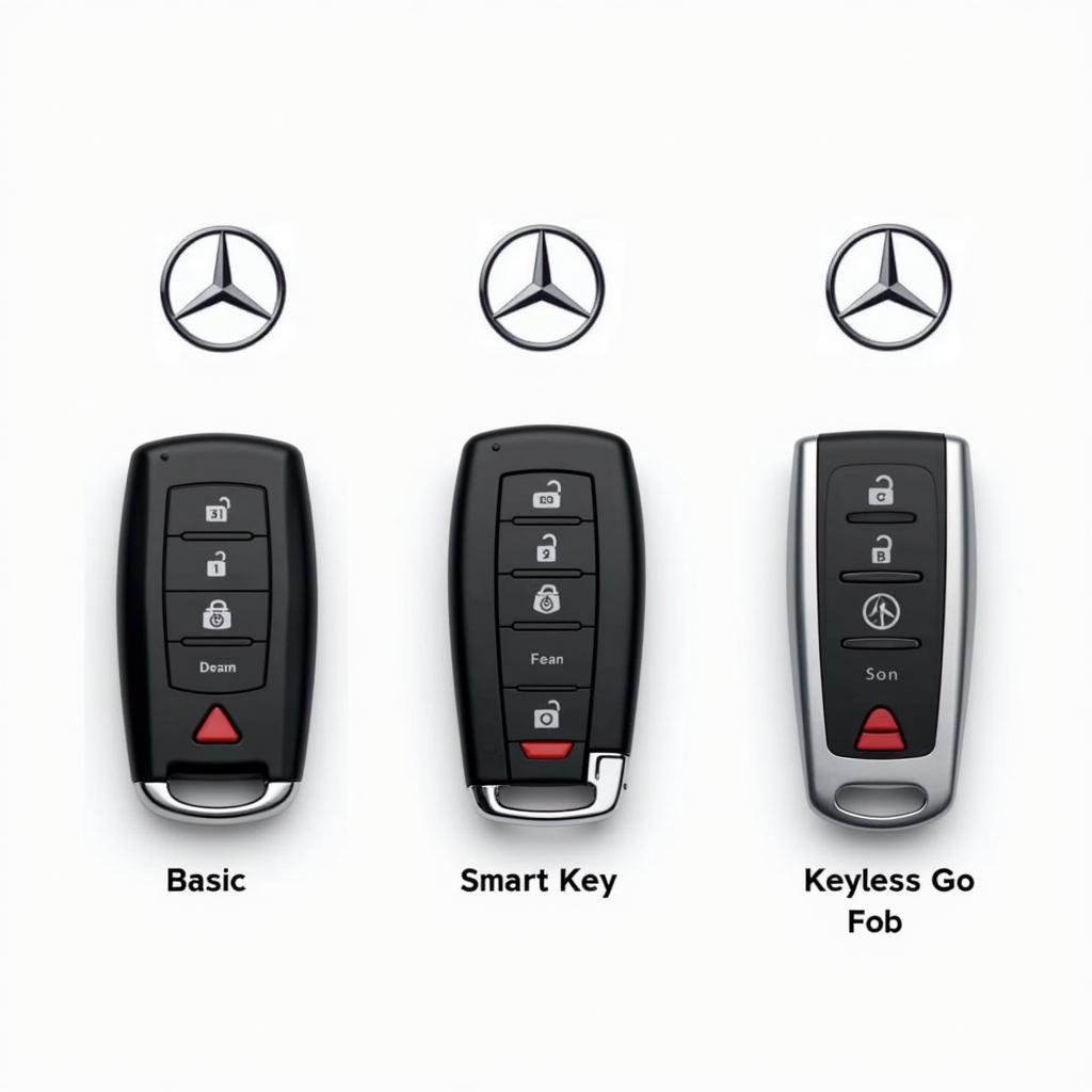 Mercedes Key Fob Types: Basic, Smart, and Keyless Go