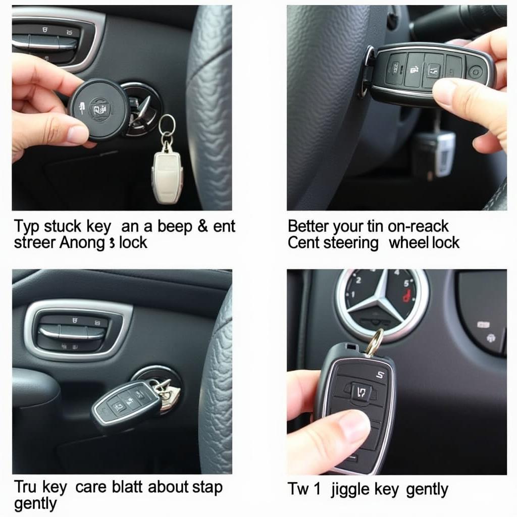 Troubleshooting a Stuck Key in a Mercedes Ignition