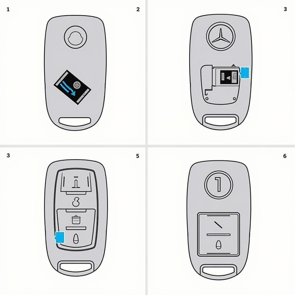 Mercedes Sprinter Key Fob Battery Replacement Steps