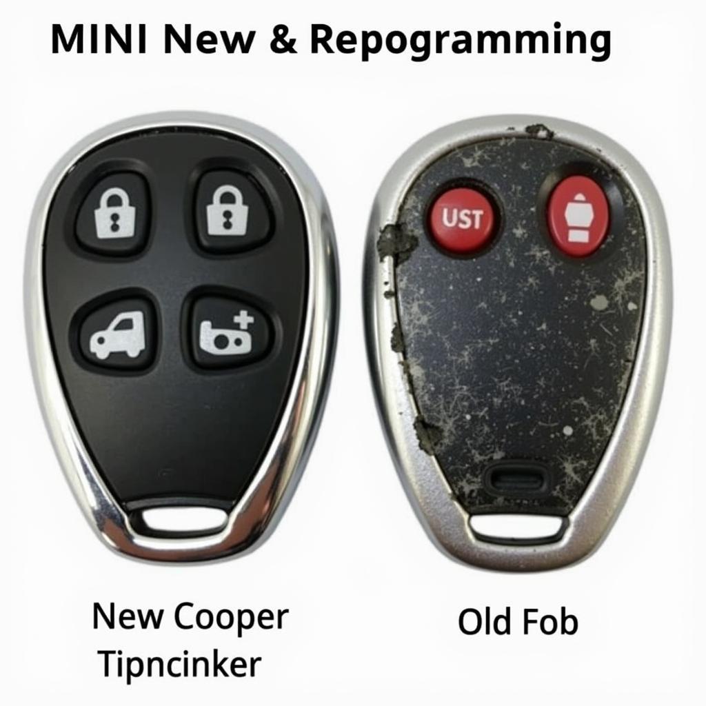 Replacing a Mini Cooper Key Fob