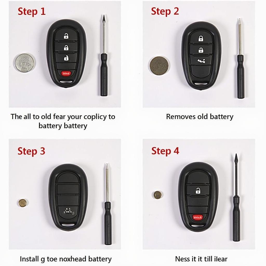 Mini Countryman Key Fob Battery Replacement Process