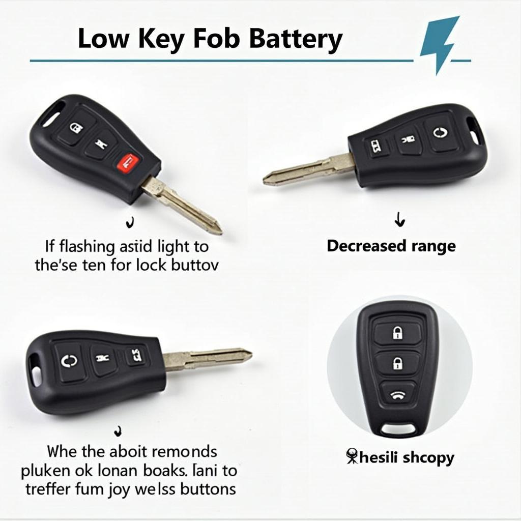 Mitsubishi Key Fob Low Battery Symptoms