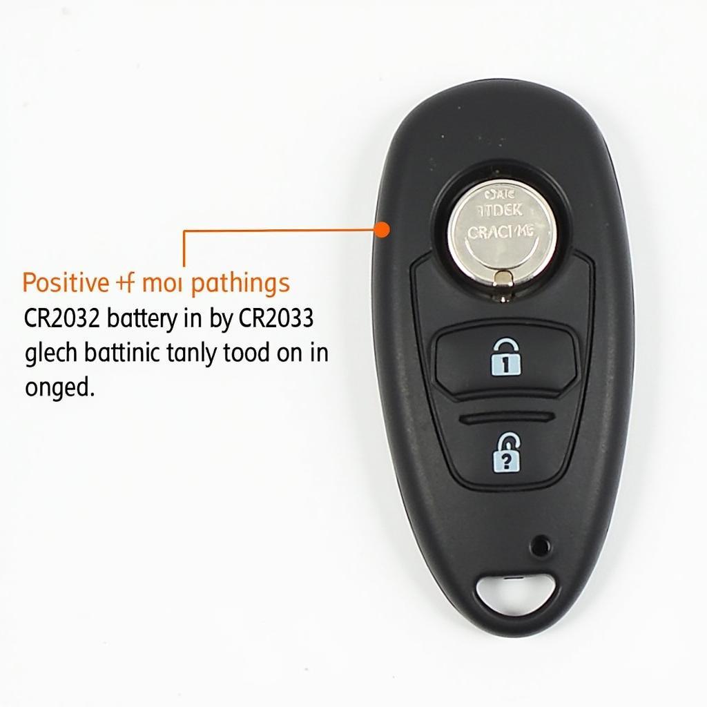 Correct Battery Installation in Mustang Key Fob