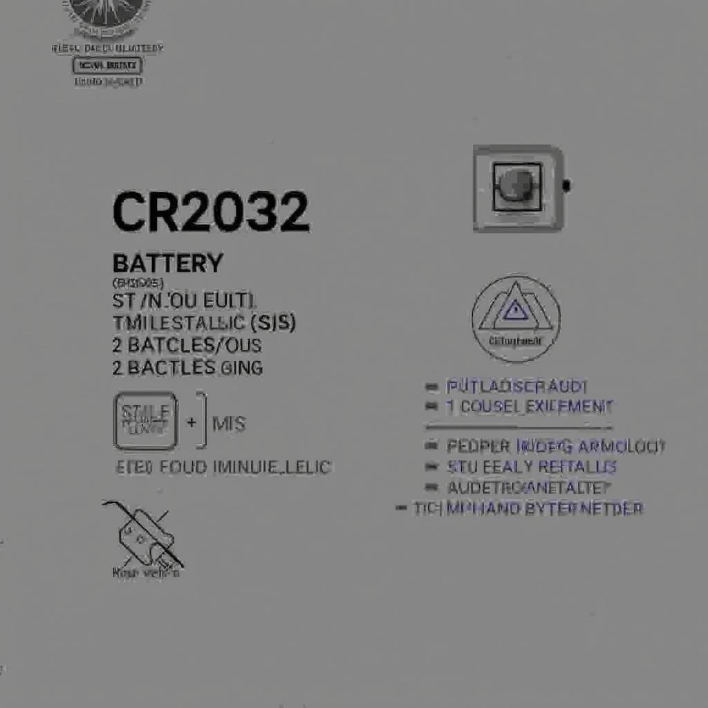 New CR2032 Battery for Volvo XC90 Key Fob