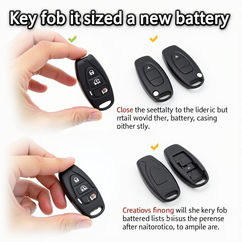 Installing a new battery in a Lexus key fob