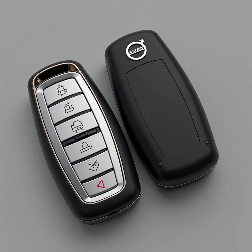 A brand new Volvo key fob