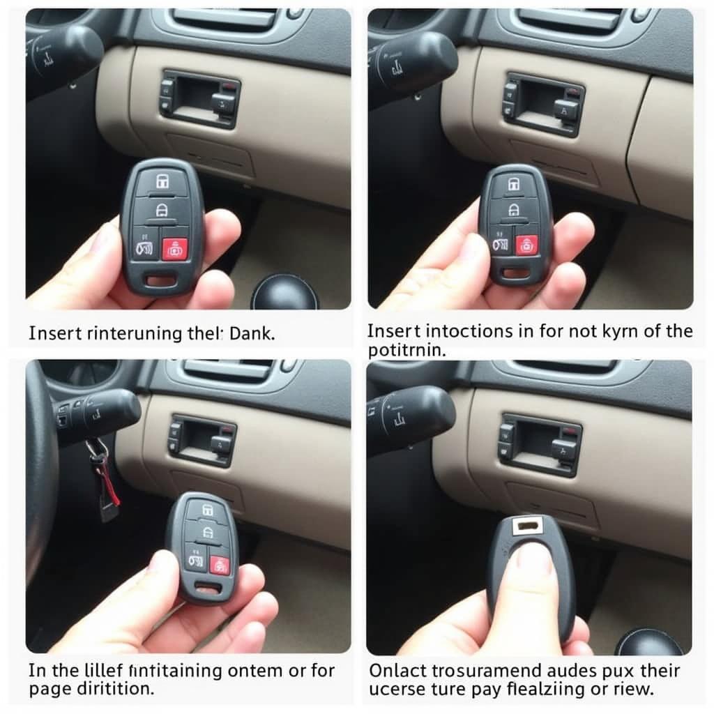 Nissan Altima 2009 Key Fob Programming Steps