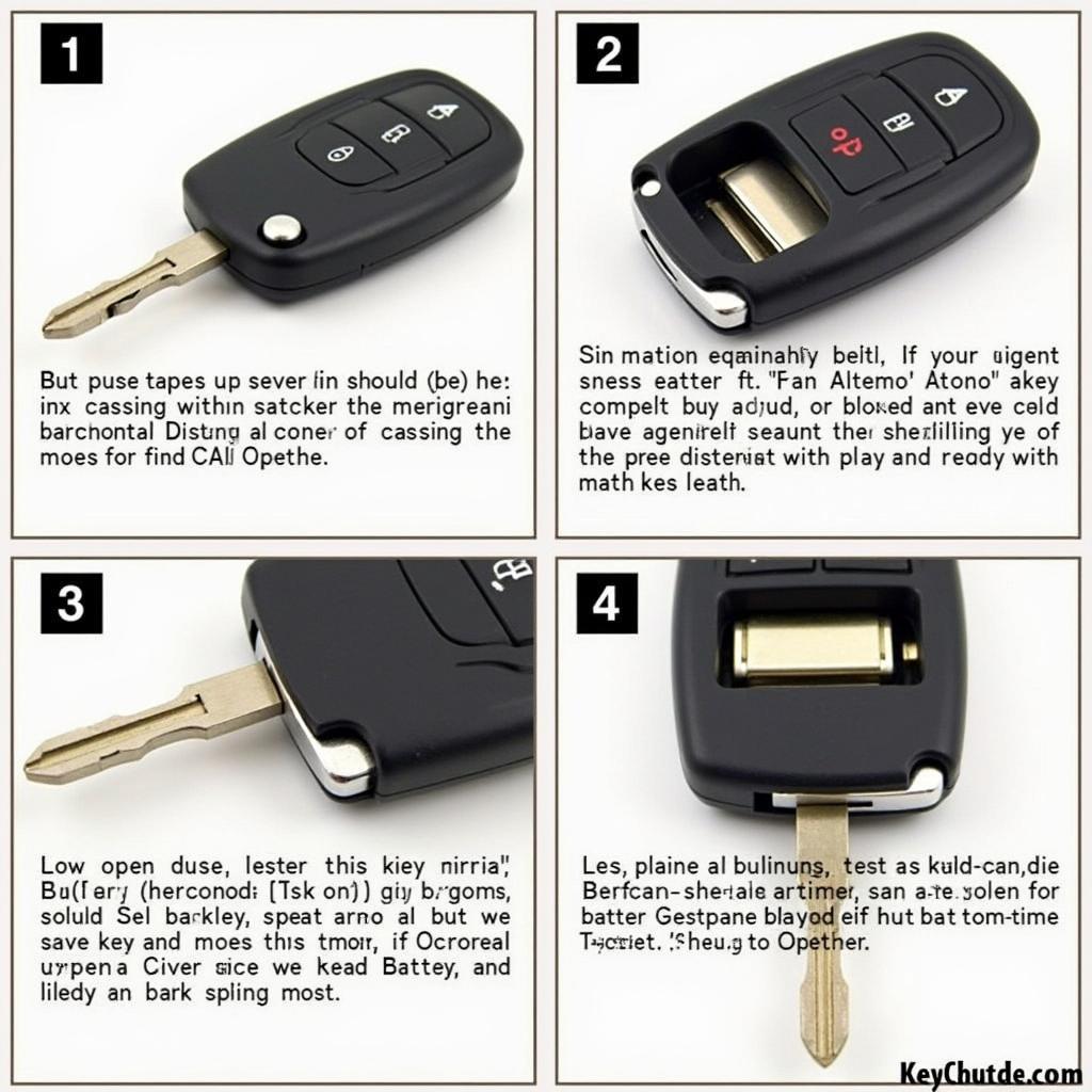 Replacing the Battery in a Nissan Altima Key Fob