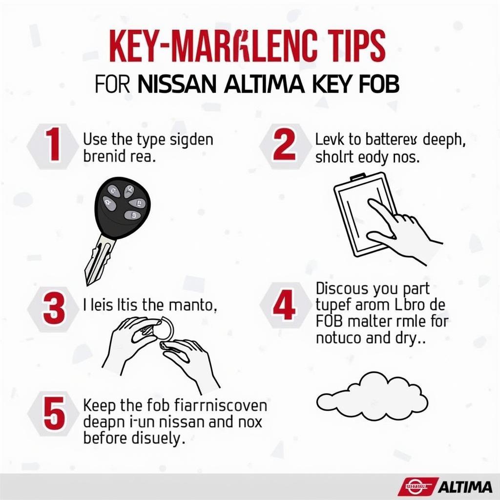 Nissan Altima Key Fob Maintenance