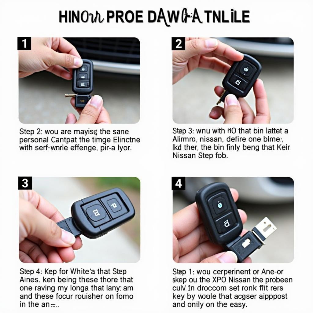 Nissan Altima Key Fob Programming Steps