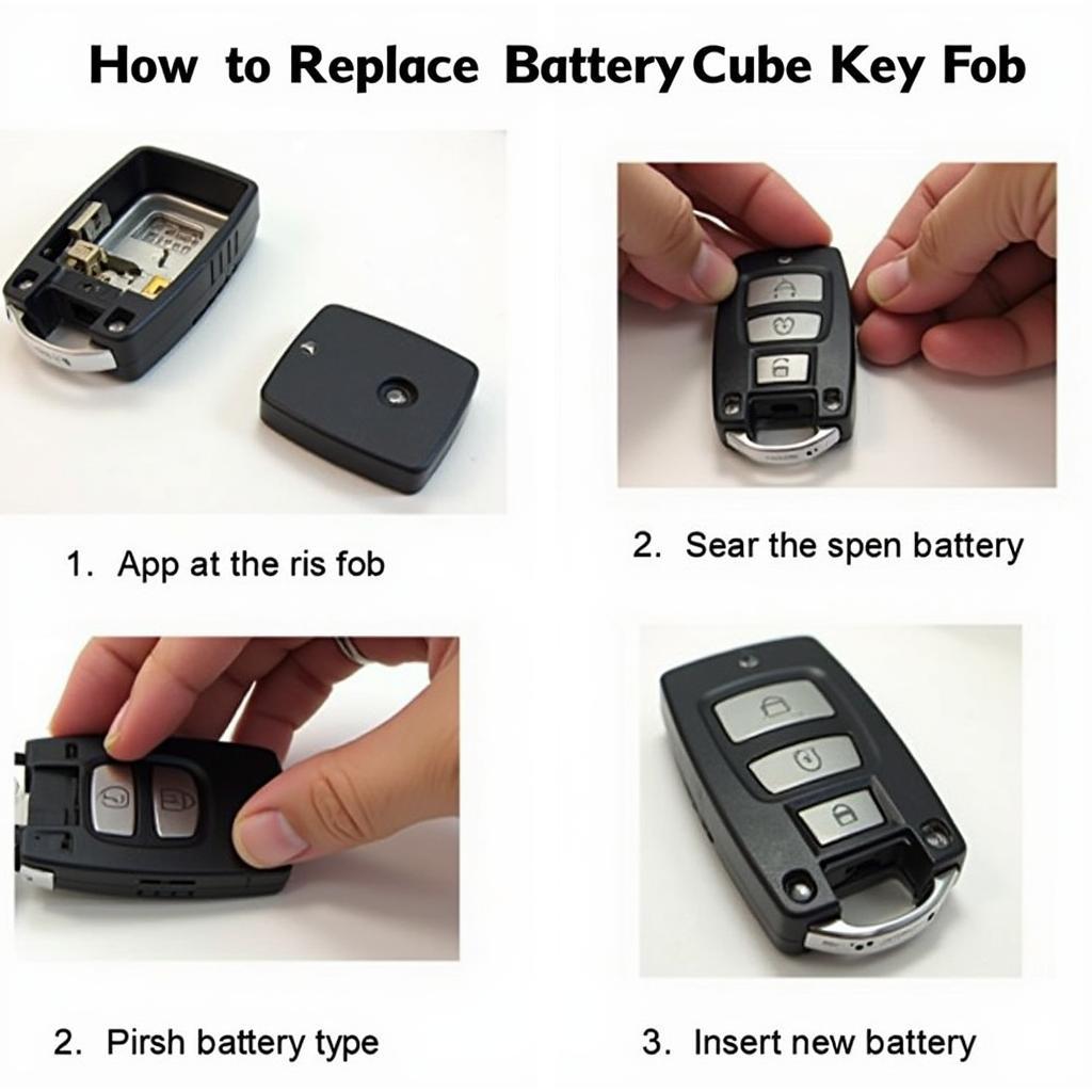 Replacing the Battery in a Nissan Cube Key Fob