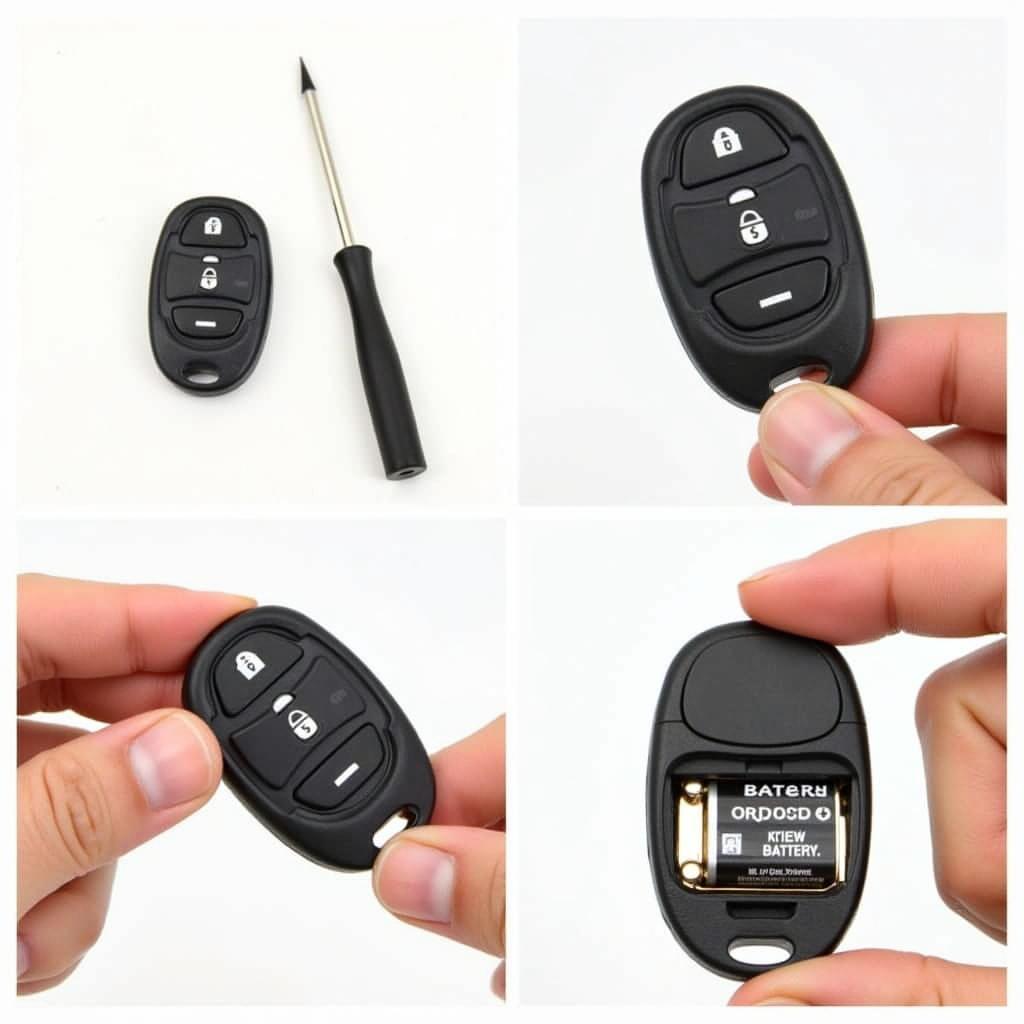 Replacing a Nissan Key Fob Battery