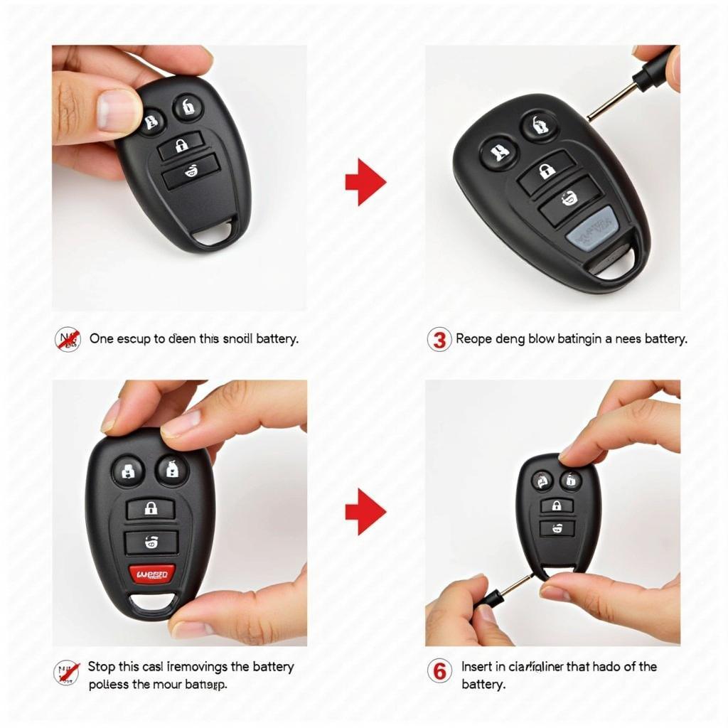 Replacing the Battery in a Nissan Key Fob