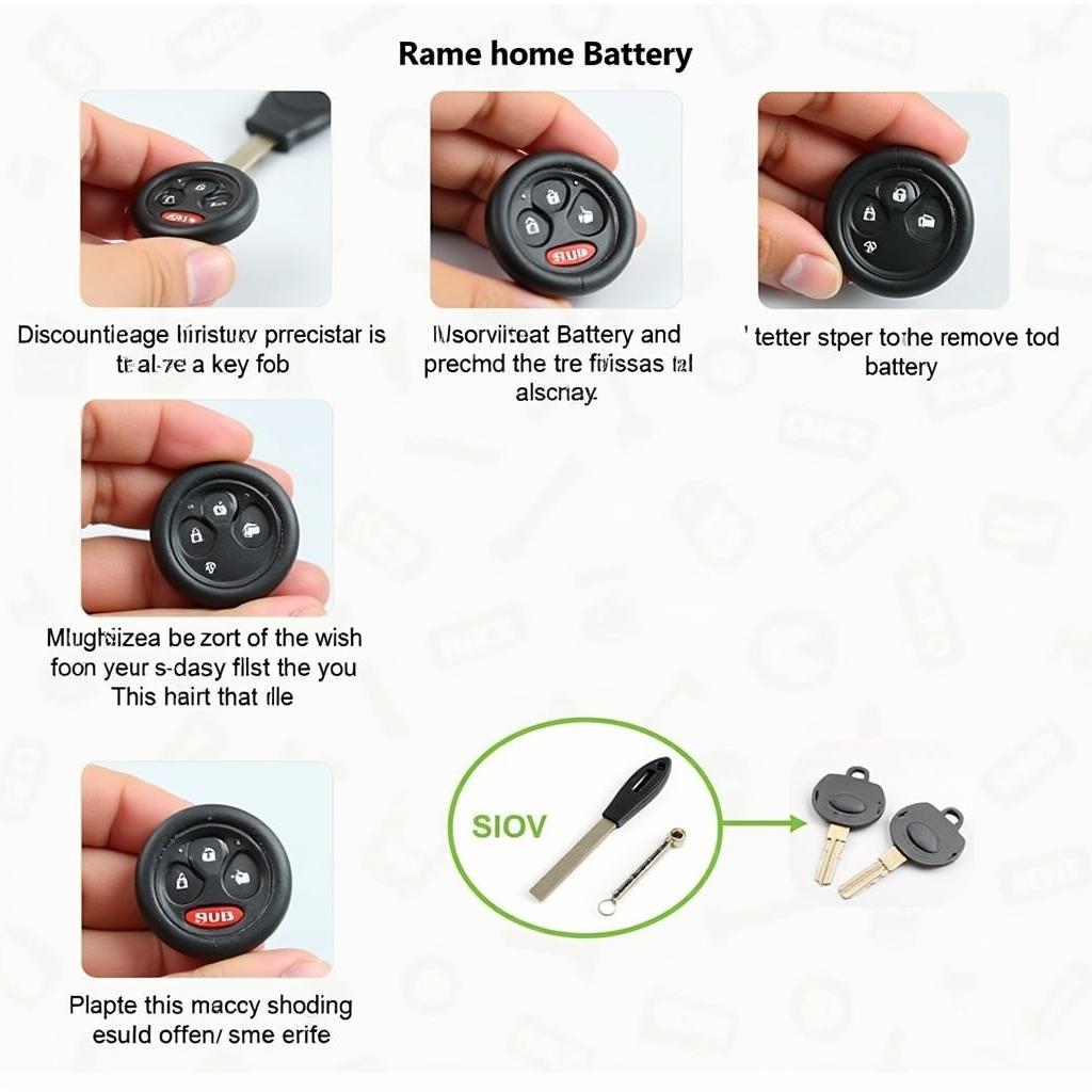 Nissan Key Fob Battery Replacement