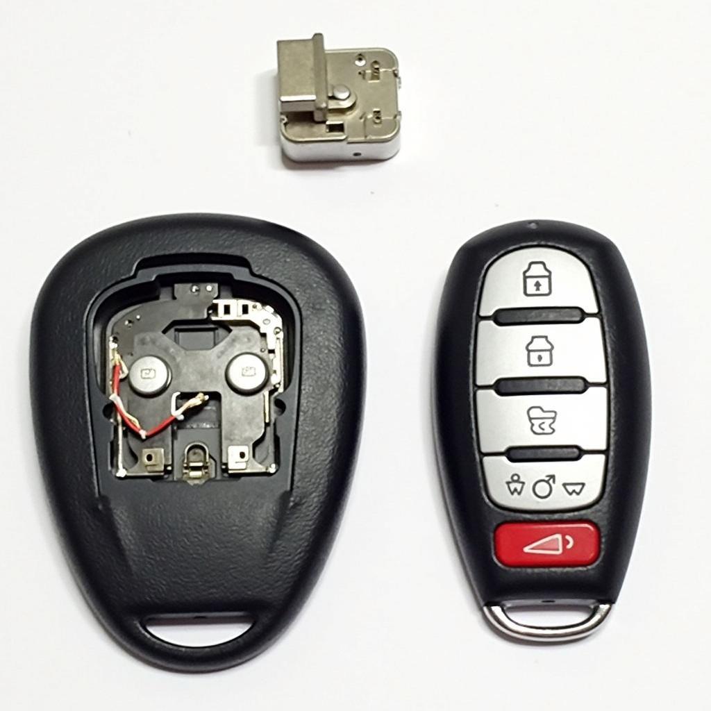 Completed Nissan Key Fob Battery Replacement