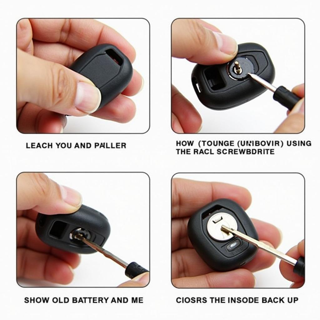 Step-by-step guide to replacing a Nissan key fob battery