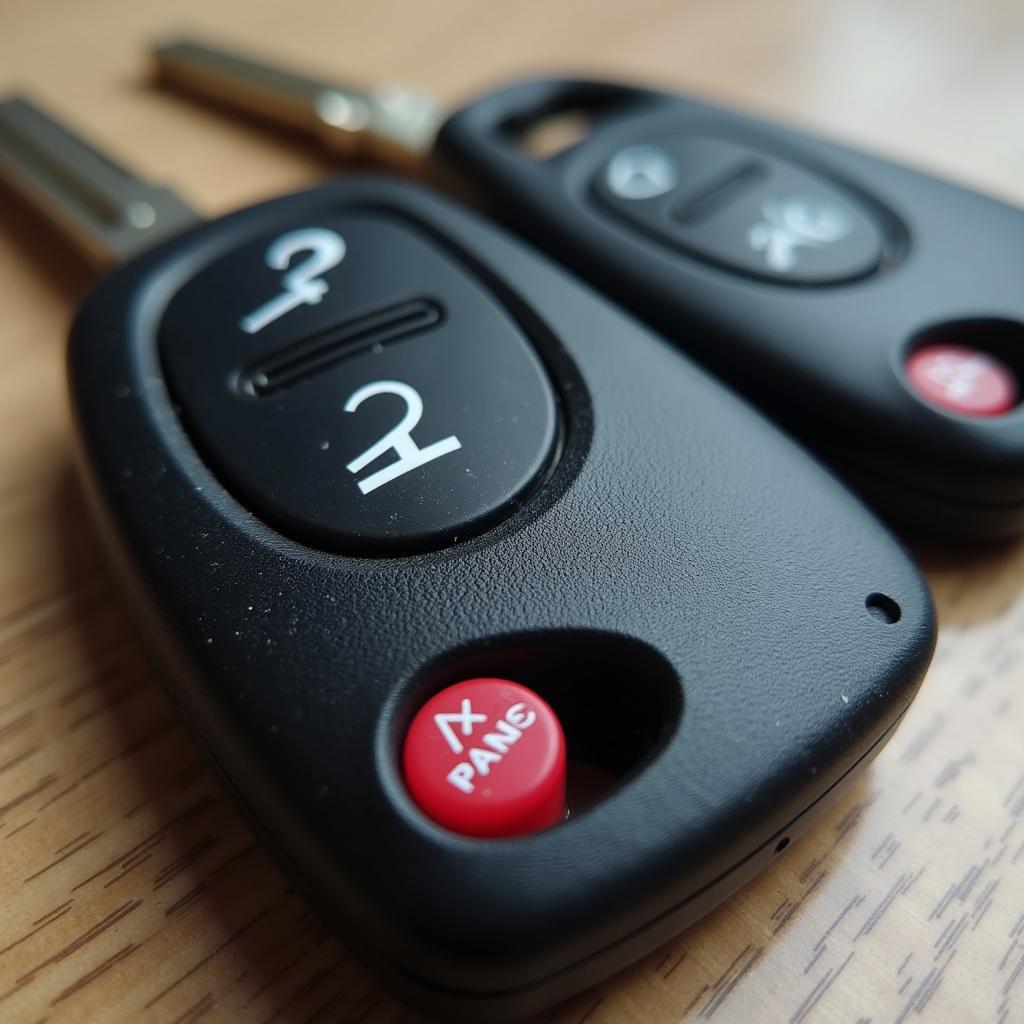 Nissan Key Fob GA PF50 Closeup