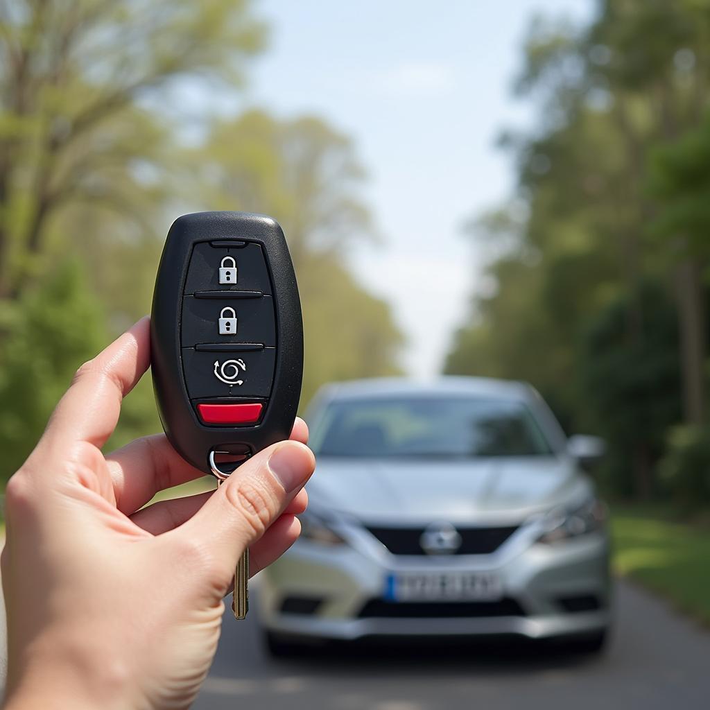 Nissan Key Fob with Low Battery Signal Range