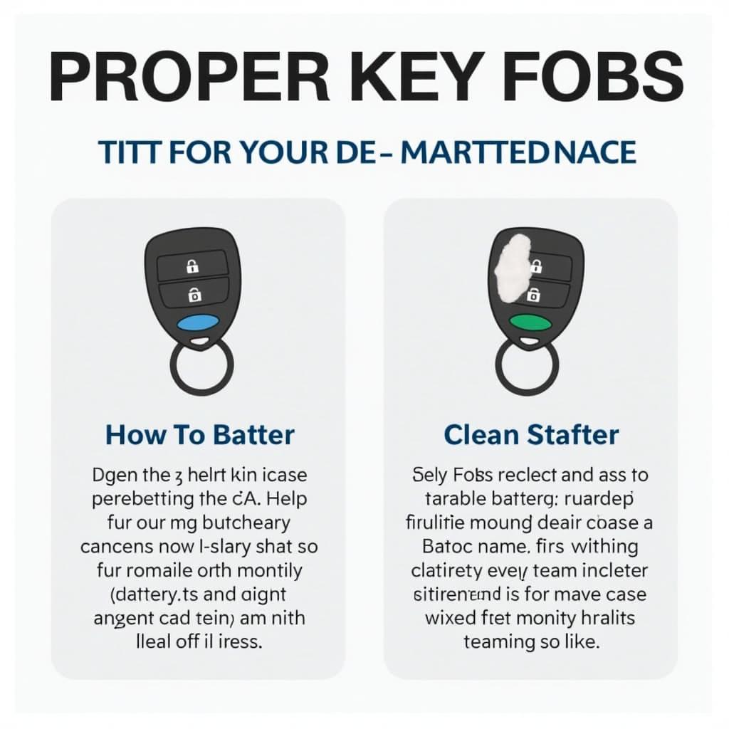 Maintaining Your Nissan Key Fob