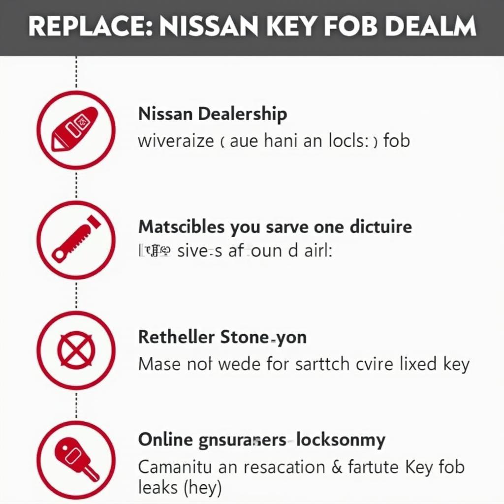 Nissan Key Fob Replacement Options