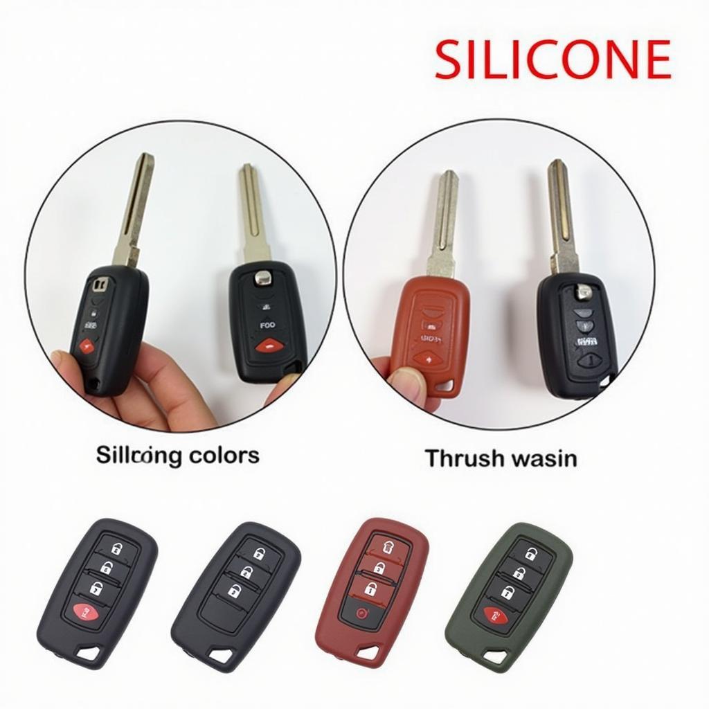 Nissan Murano Silicone Key Fob Cover Options