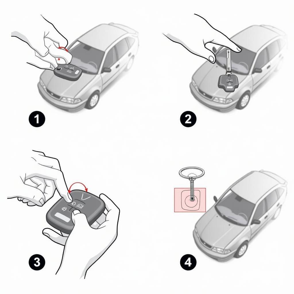 Nissan Primera Key Fob Programming Process