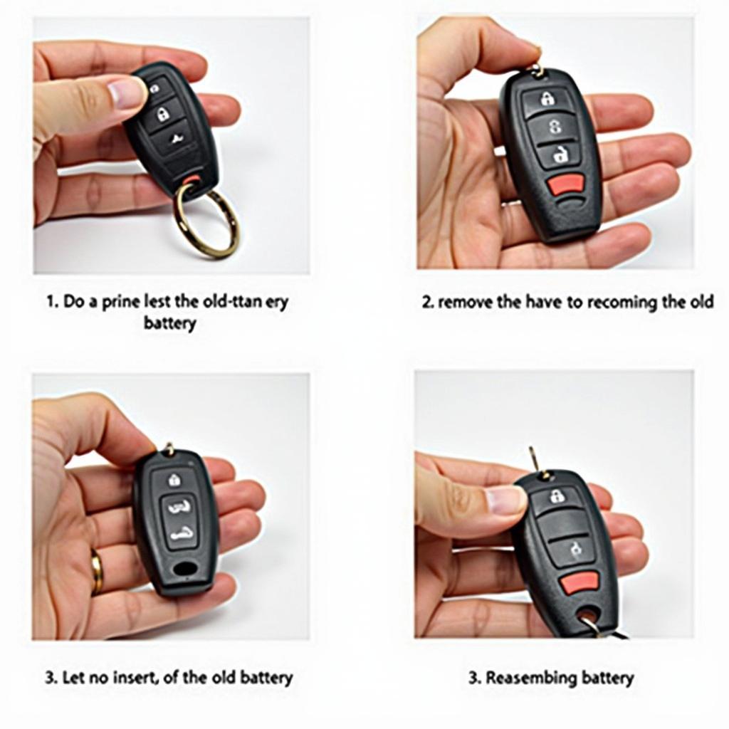 Nissan Quest Key Fob Battery Replacement Steps