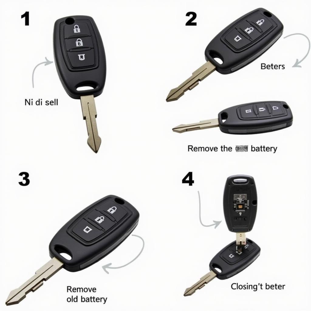 Nissan Rogue Key Fob Battery Replacement Steps