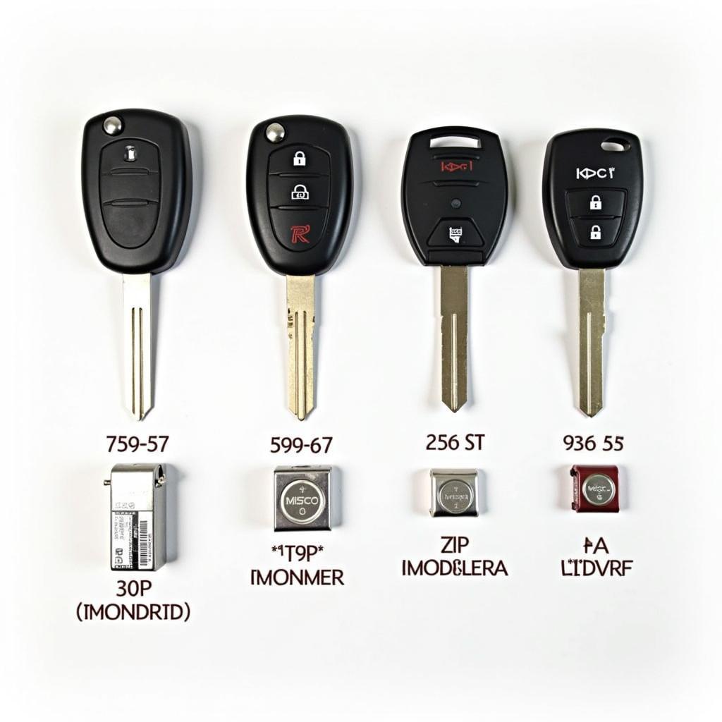 Different Nissan Rogue Key Fob Battery Types