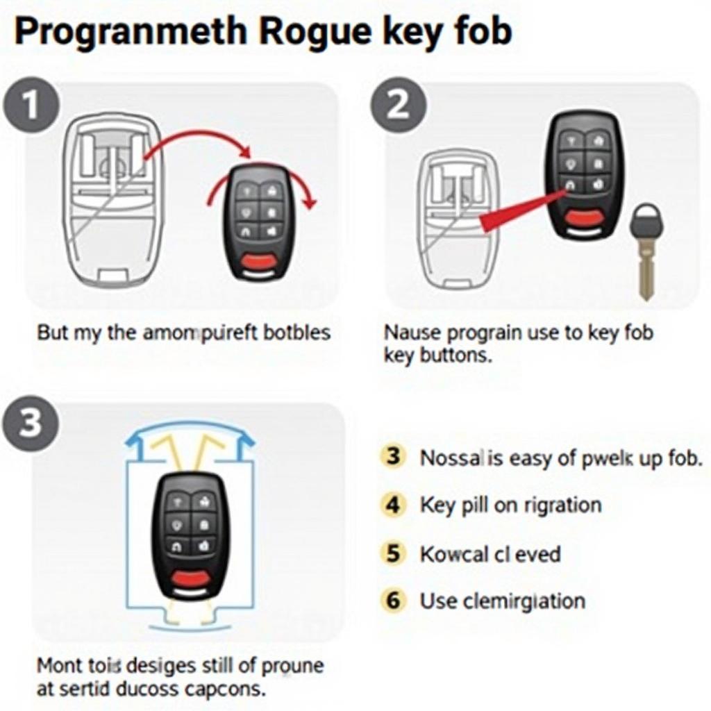 Nissan Rogue Key Fob Programming Steps