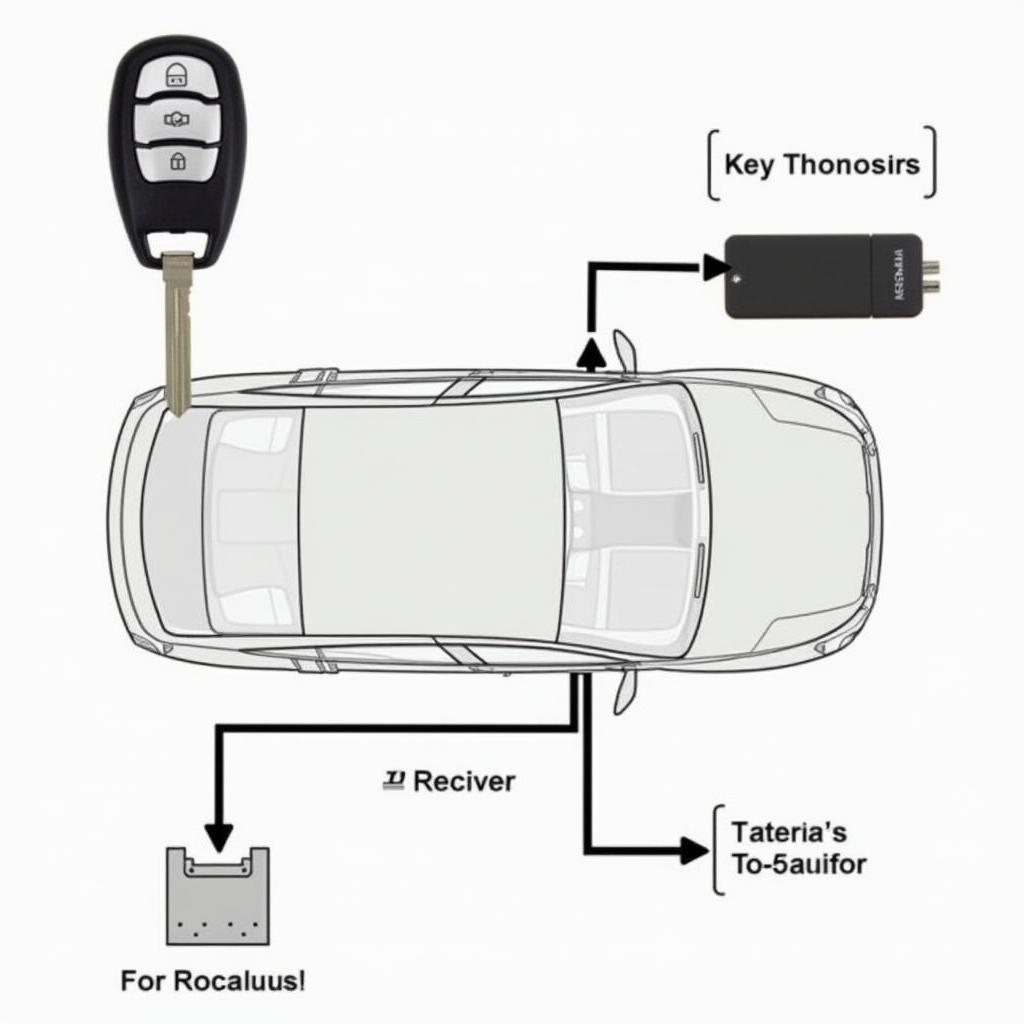 Nissan Rogue Keyless Entry System Components