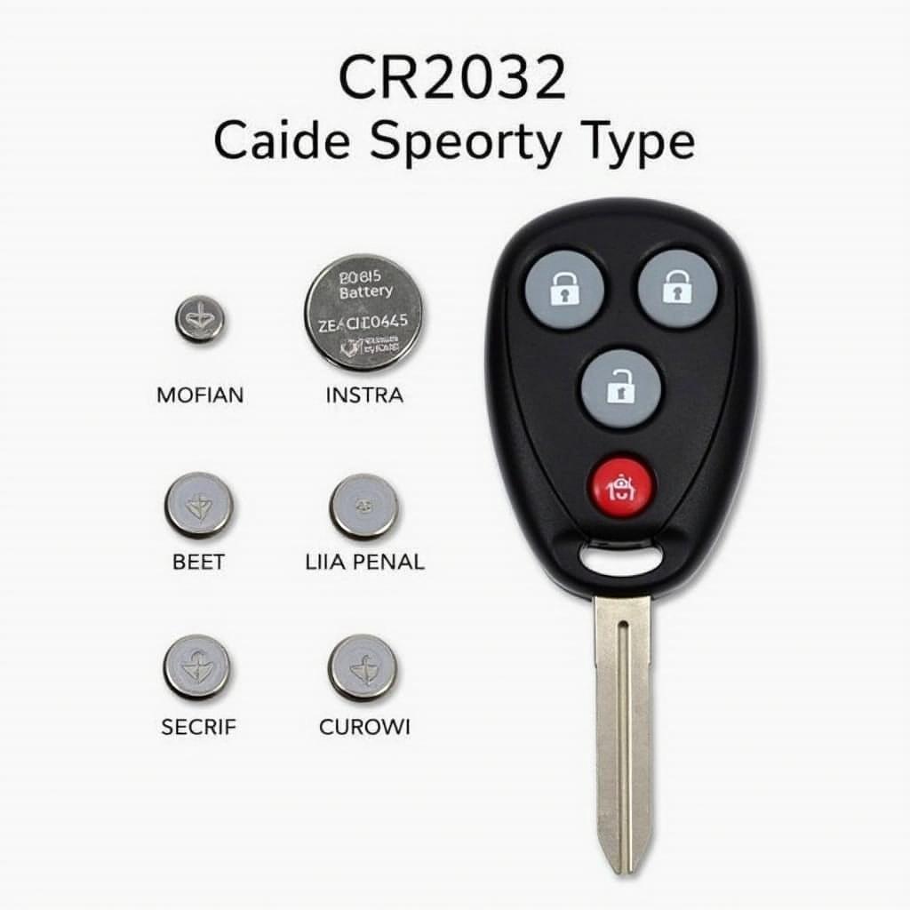 Different Types of Nissan Sentra Key Fob Batteries