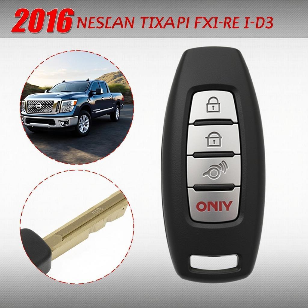 2016 Nissan Titan XD Key Fob