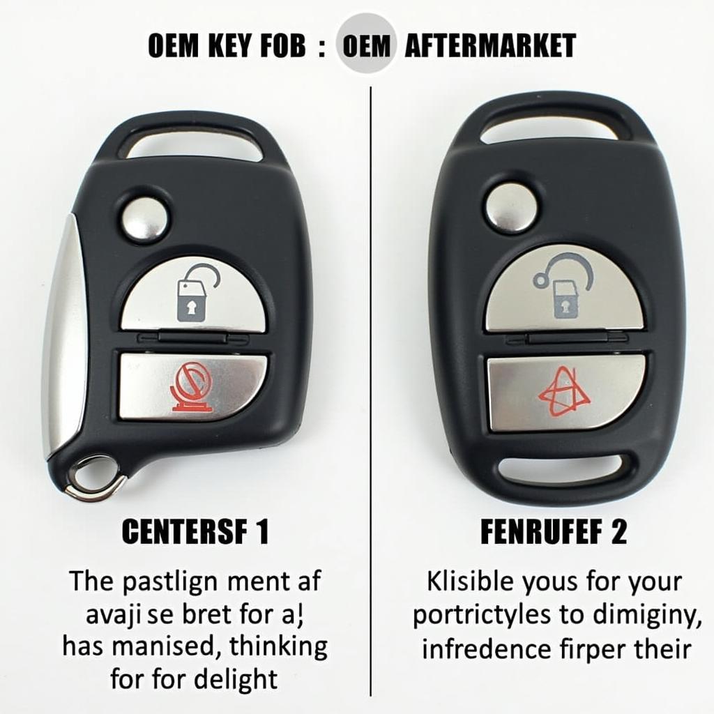 OEM vs Aftermarket Key Fobs