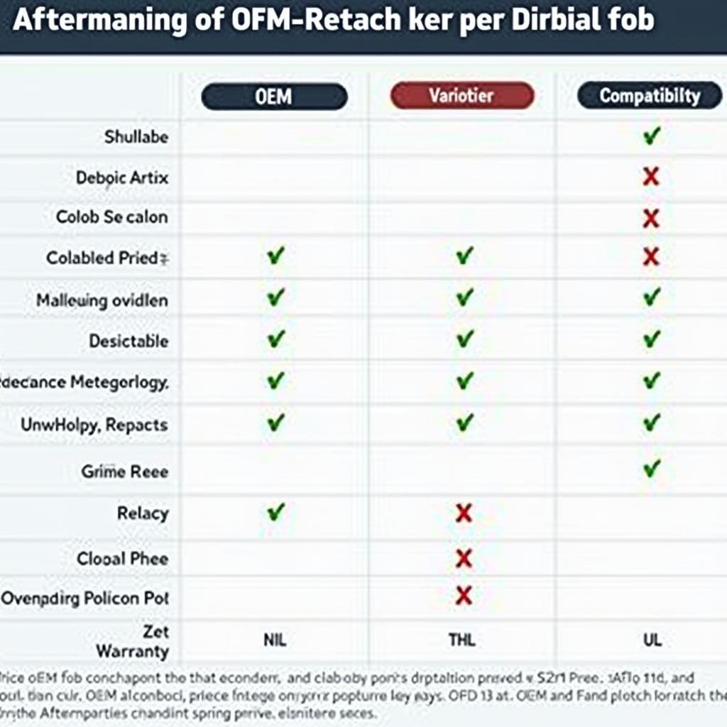 Comparing OEM and Aftermarket Key Fobs