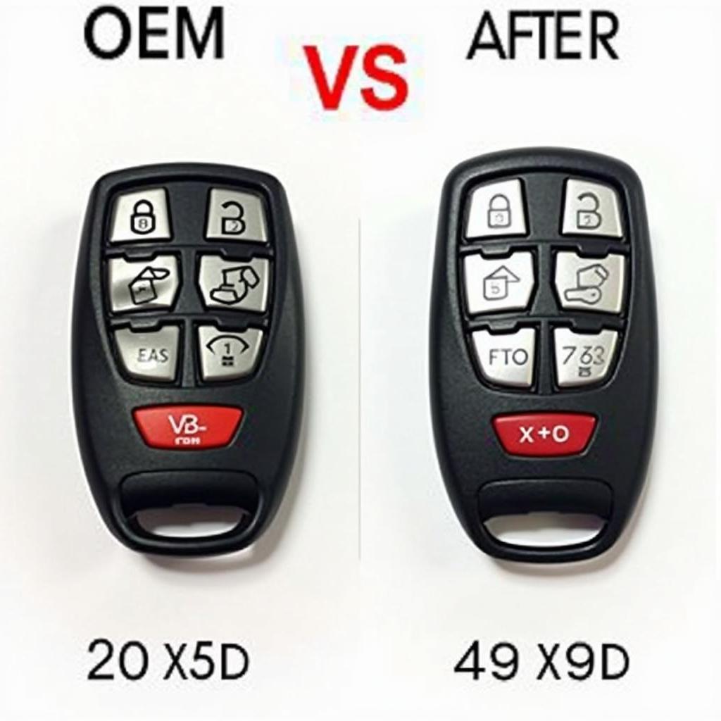 OEM vs. Aftermarket Key Fobs for 2012 Dodge Charger RT: Quality and Price Comparison